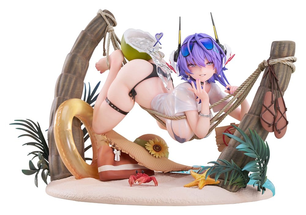 Original Character PVC Figur Bright Summer Barbera·Red illustration by DaiblosCore