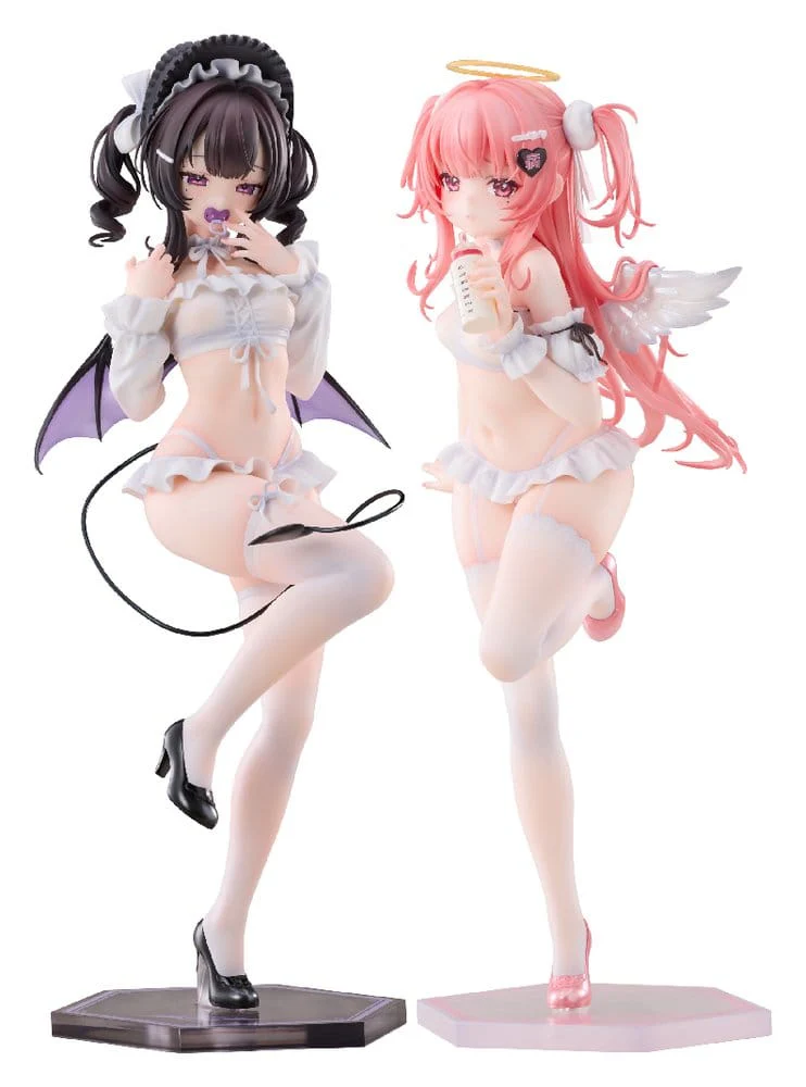 Original Character PVC Figuren 2er-Pack Shino & Aimu Illustrated by RIKO