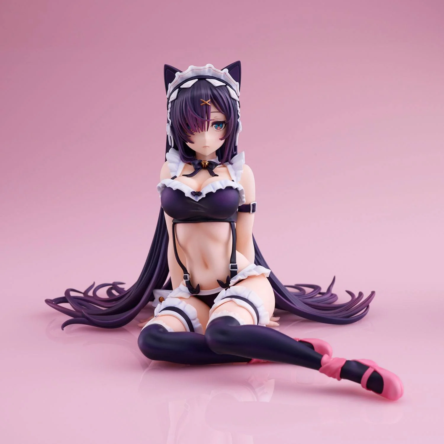 Original Character PVC Statue Cat Maid Illustration Mika Pikazo - Image 2