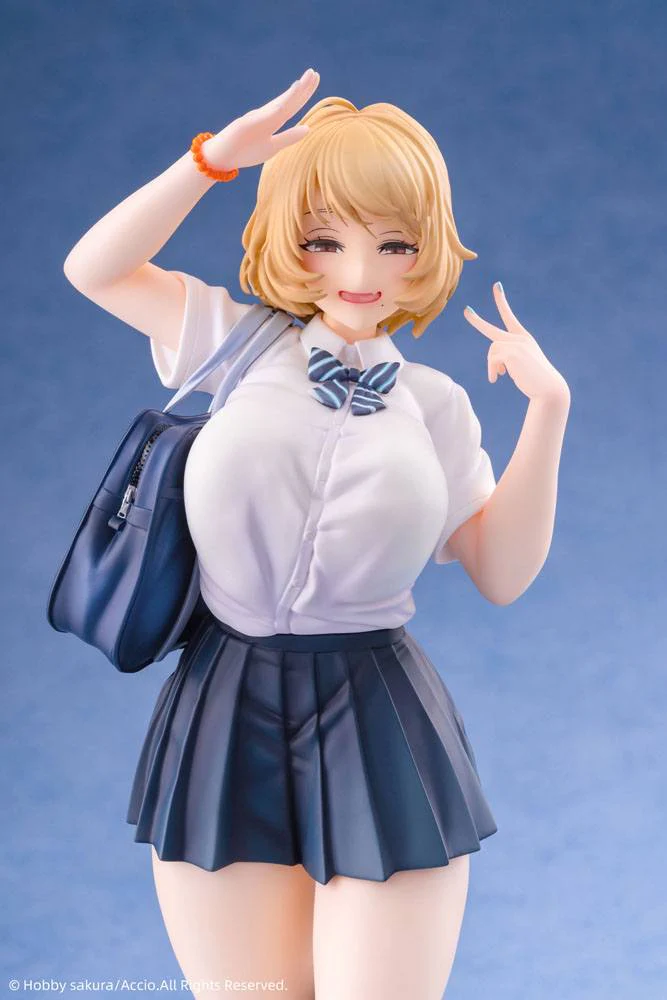 Original Character PVC Statue Chiyoko Atsumi White Panty Ver. - Image 4