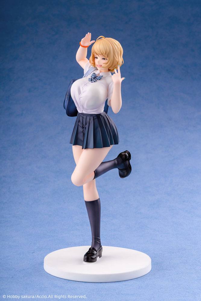 Original Character PVC Statue Chiyoko Atsumi White Panty Ver. - Image 7