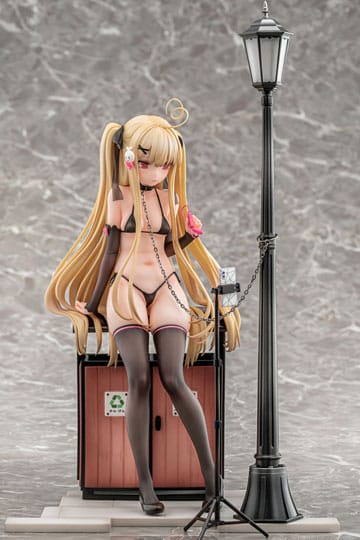 Original Character PVC Statue Gyakuryuu Chakai Asaba Tokisaki Illustration By Taketori Zaiku - Beschädigte Verpackung