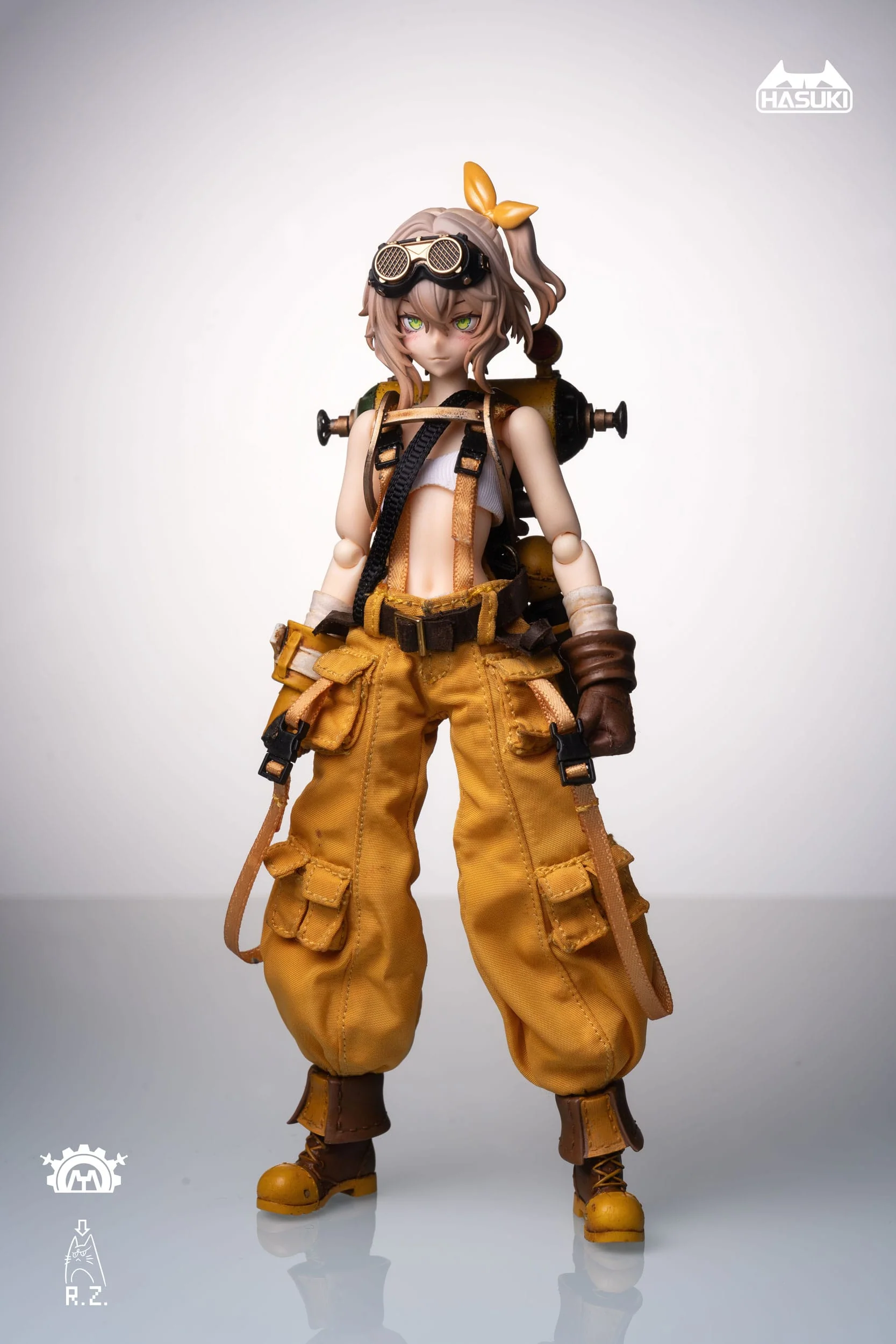 PA007 Mechanic Fiona - Pocket Art Actionfigur - Hasuki