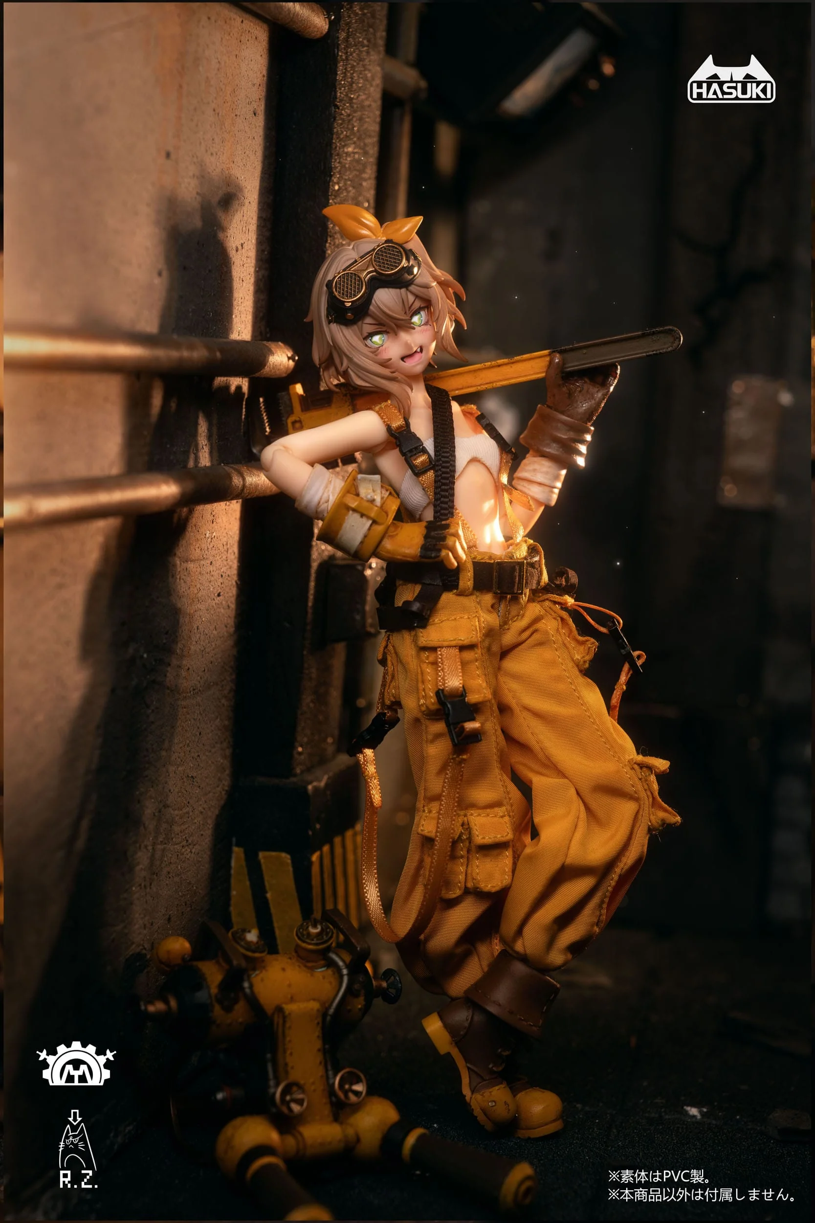 PA007 Mechanic Fiona - Pocket Art Actionfigur - Hasuki - Image 3
