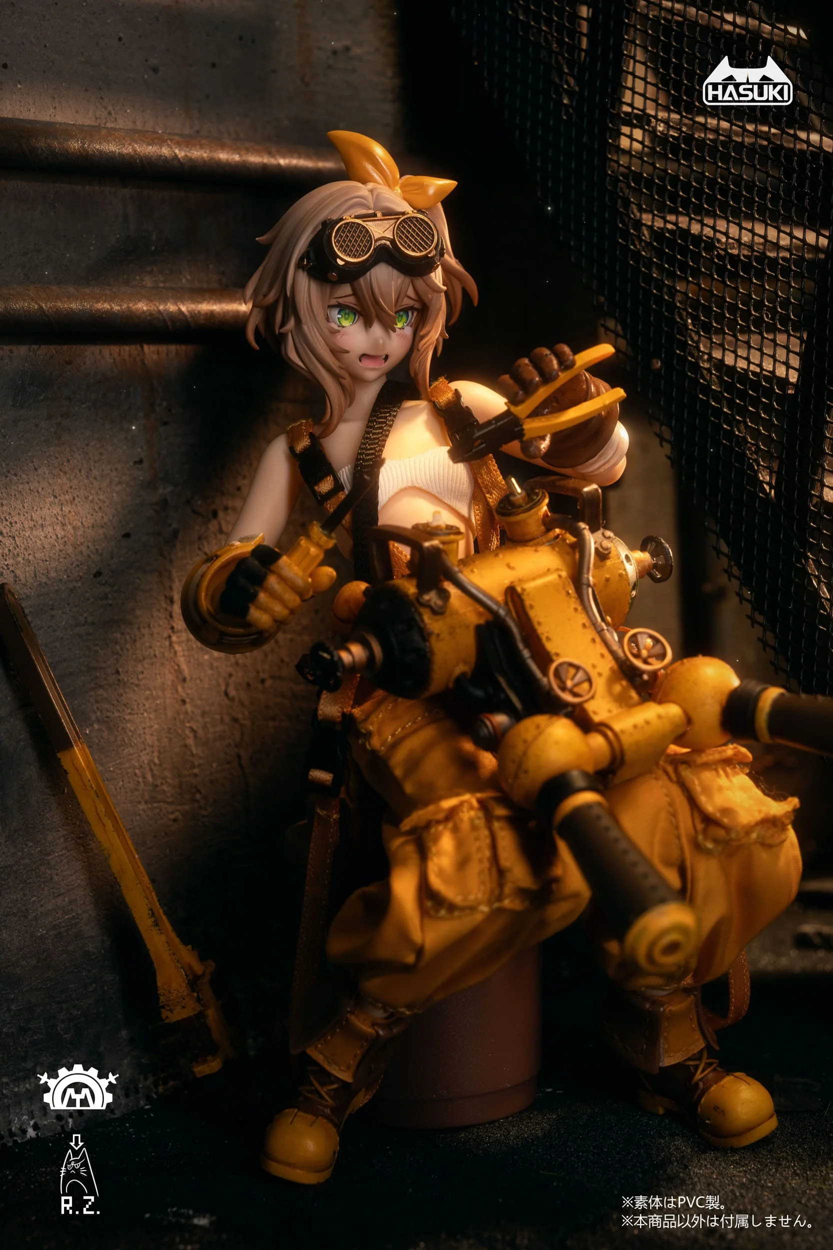 PA007 Mechanic Fiona - Pocket Art Actionfigur - Hasuki - Image 4