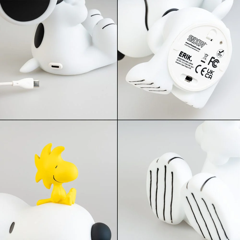 Peanuts Lampe mit USB-C Snoopy - Image 4