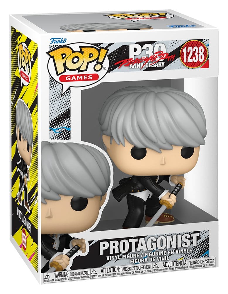 Persona 4 POP! Games Vinyl Figur Protagonist (Yu) - Image 2