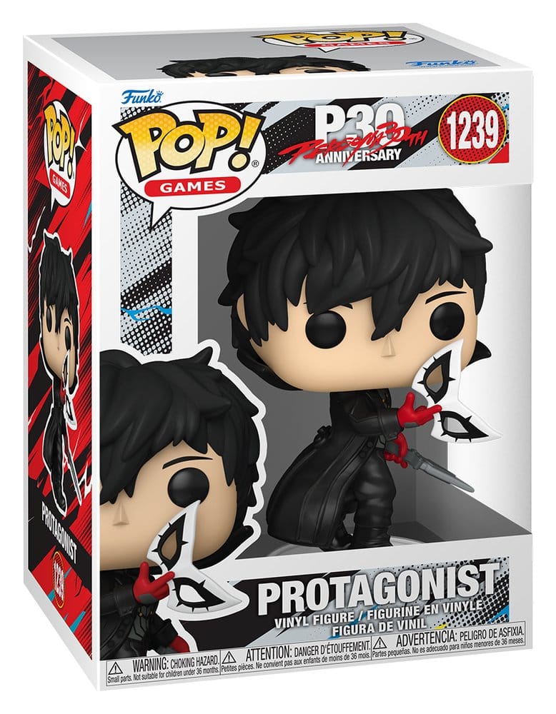 Persona 5 POP! Games Vinyl Figur Protagonist (Ren) - Image 2