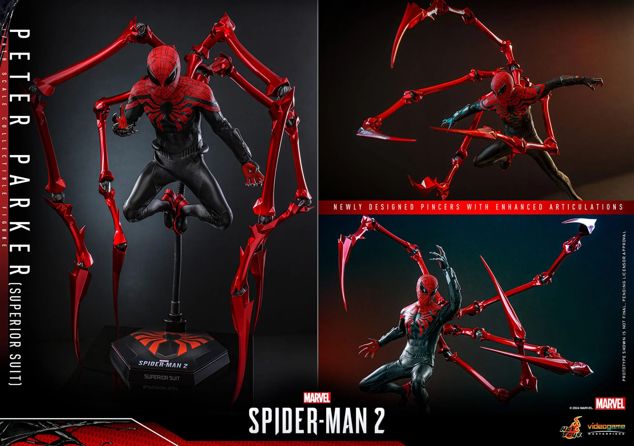 Peter Parker (Superior Suit) - Video Game Masterpiece - Hot Toys - Image 15