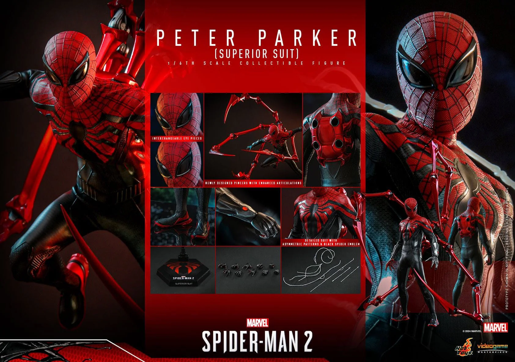 Peter Parker (Superior Suit) - Video Game Masterpiece - Hot Toys - Image 18