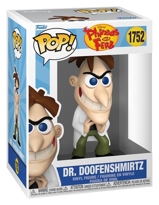 Phineas and Ferb POP! Disney Vinyl Figur Dr. Doofenshmirtz - Image 2