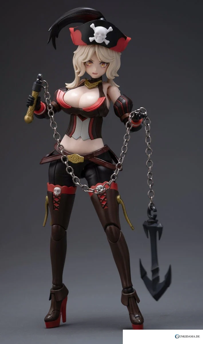 Pirates Queen Anne Plastic Model Kit Border Model - Image 13