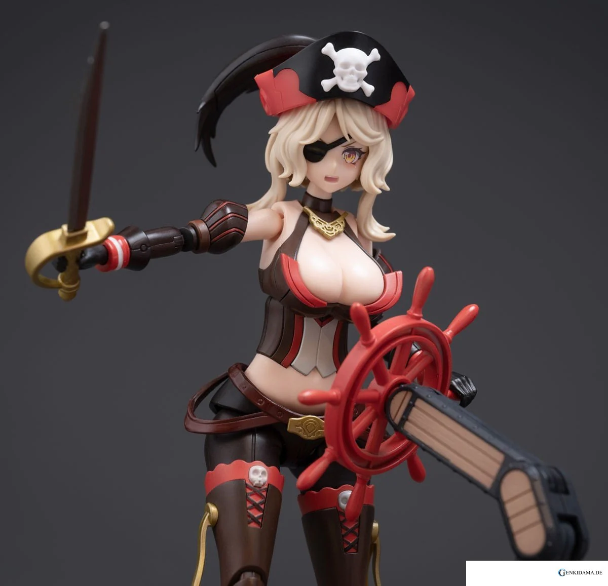 Pirates Queen Anne Plastic Model Kit Border Model - Image 17