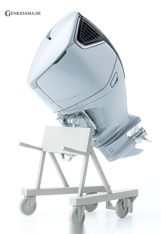 PLAMAX MF-88 minimum factory Minori with Honda Outboard Engine BF350 Plastic Model - Image 3