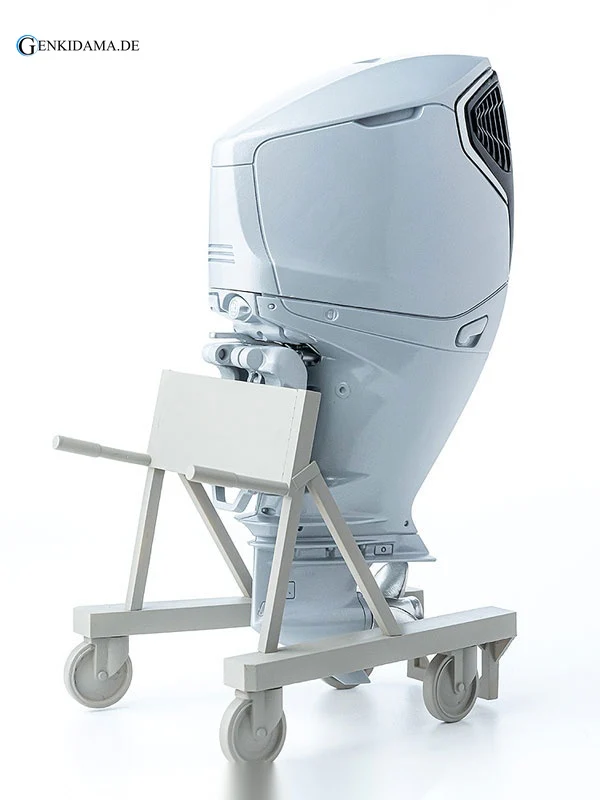 PLAMAX MF-88 minimum factory Minori with Honda Outboard Engine BF350 Plastic Model - Image 4