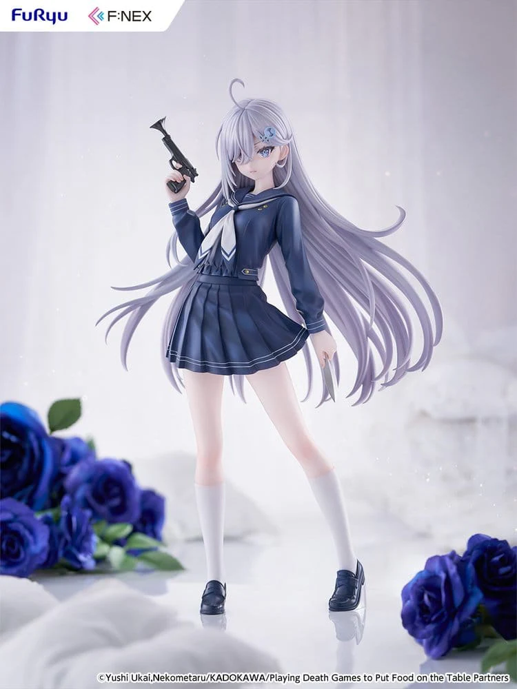 Playing Death Games to Put Food on the Table PVC Figur Yuki School Uniform Ver. - Image 2
