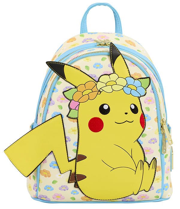 Pokémon by Loungefly Mini Rucksack Sleeping Pikachu Floral Crown