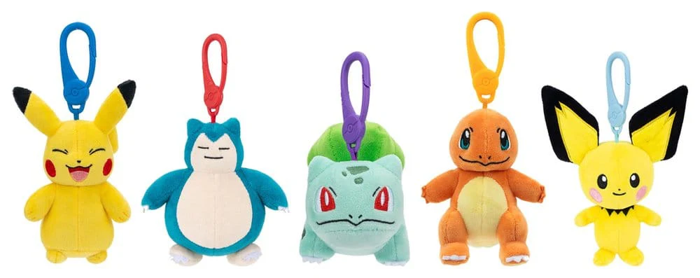 Pokémon Plüschfigur Anhänger Version 14 Sortiment (6)