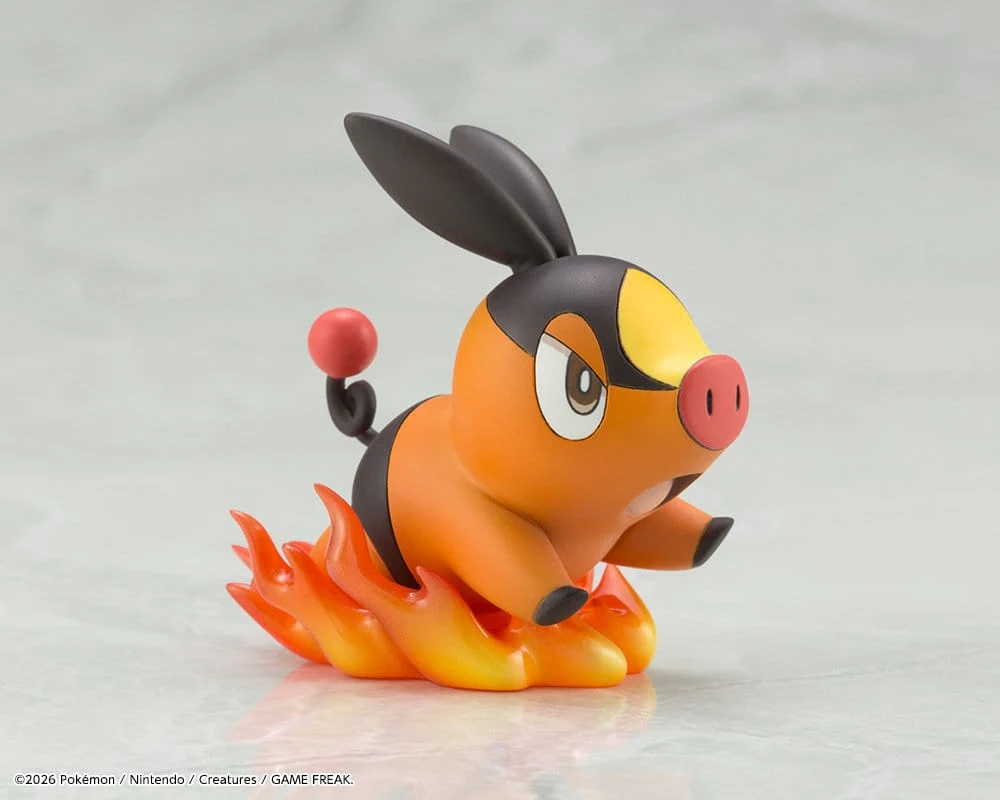 Pokémon PVC Figur Hilda with Tepig Artfx J - Image 9