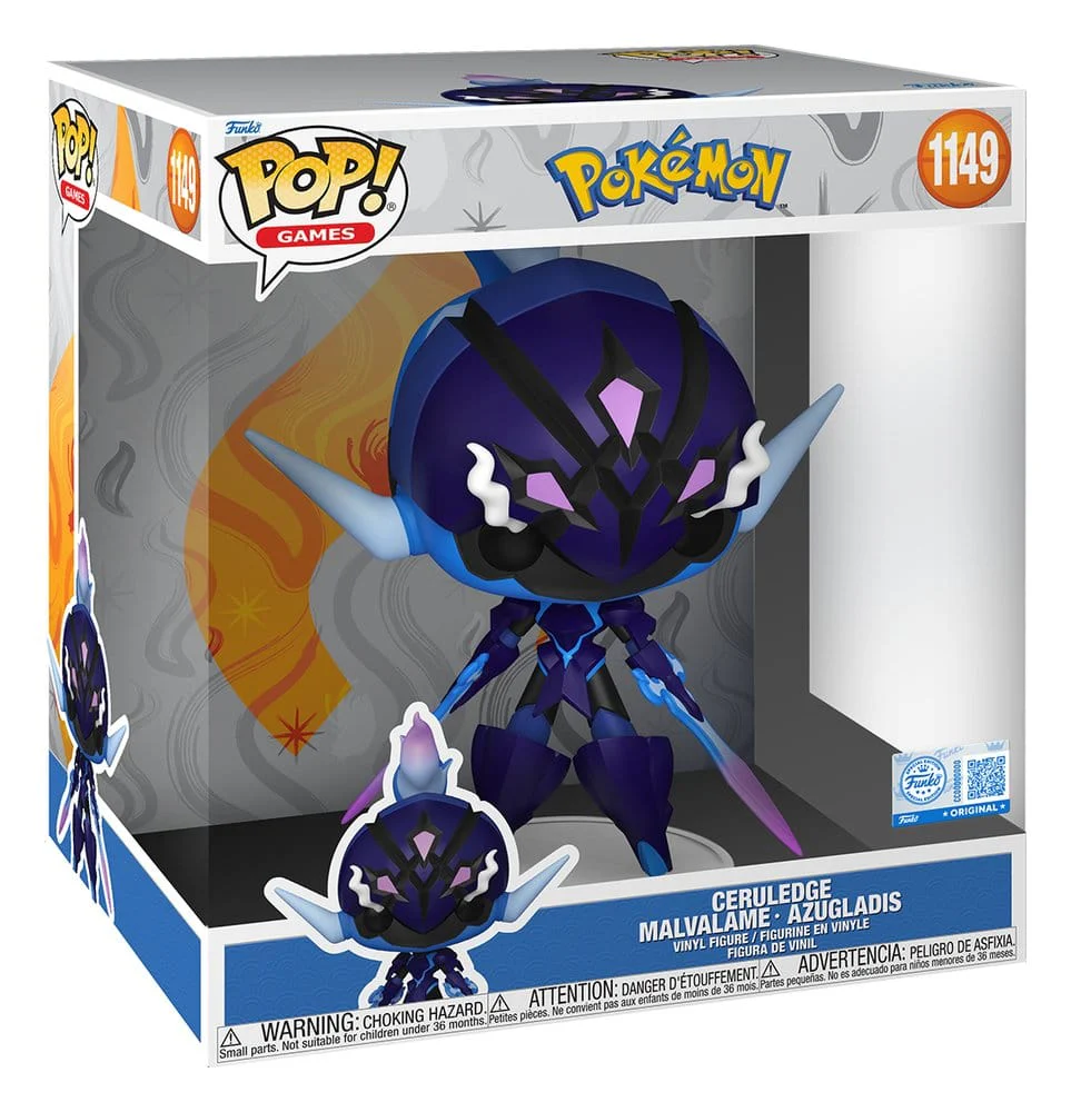 Pokémon Super Sized Jumbo POP! Vinyl Figur Ceruledge - Image 2