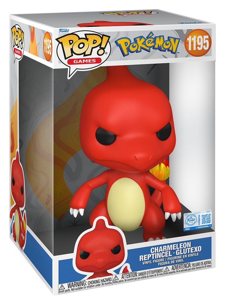 Pokémon Super Sized Jumbo POP! Vinyl Figur Charmeleon - Image 2