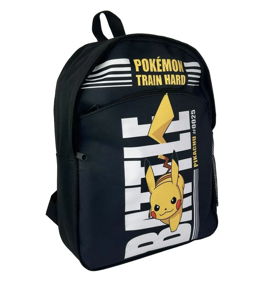 Pokémon Rucksack Pokémon Train Hard Schwarz - Image 3