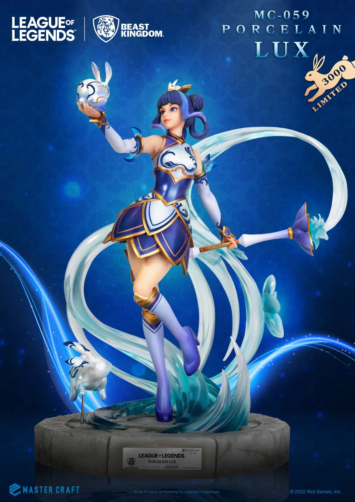 Porcelain Lux League of Legends Beast Kingdom - Image 3