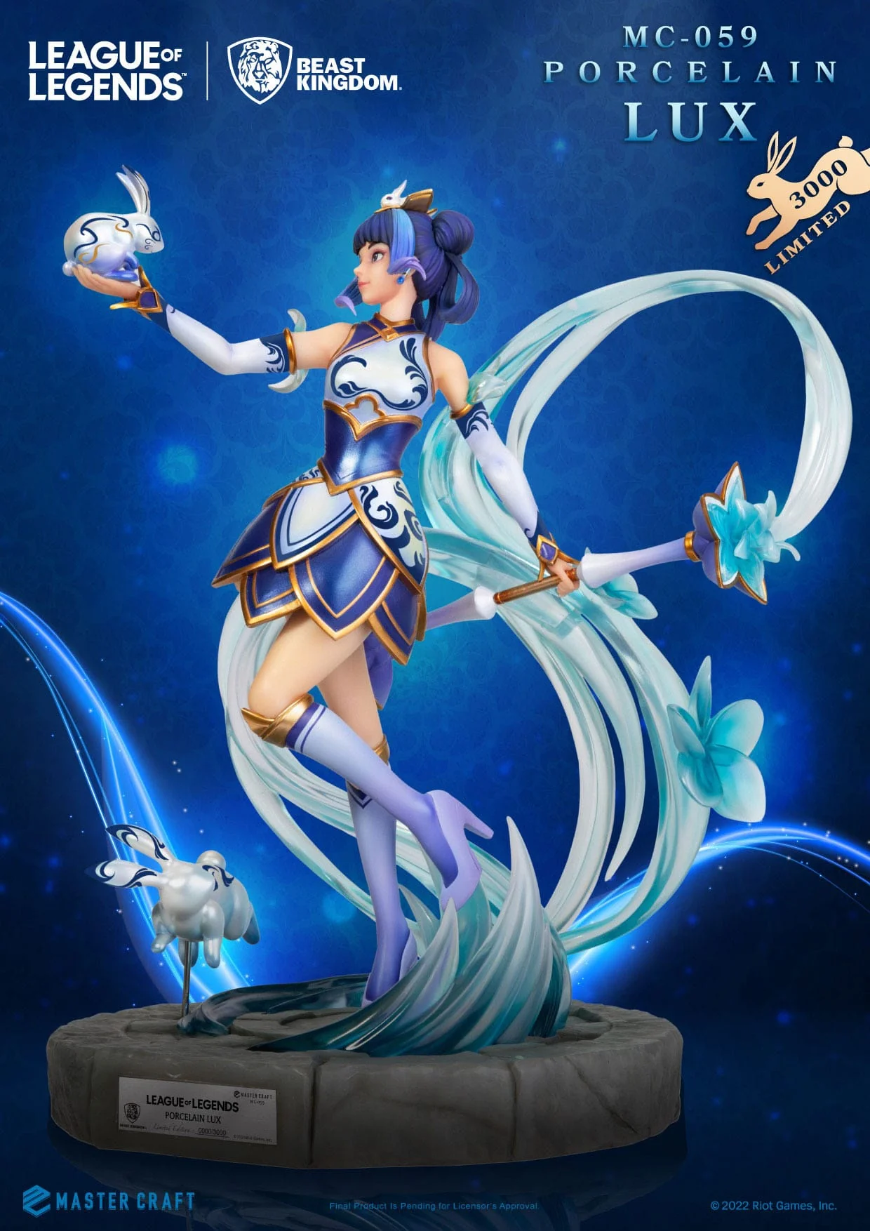 Porcelain Lux League of Legends Beast Kingdom - Image 4