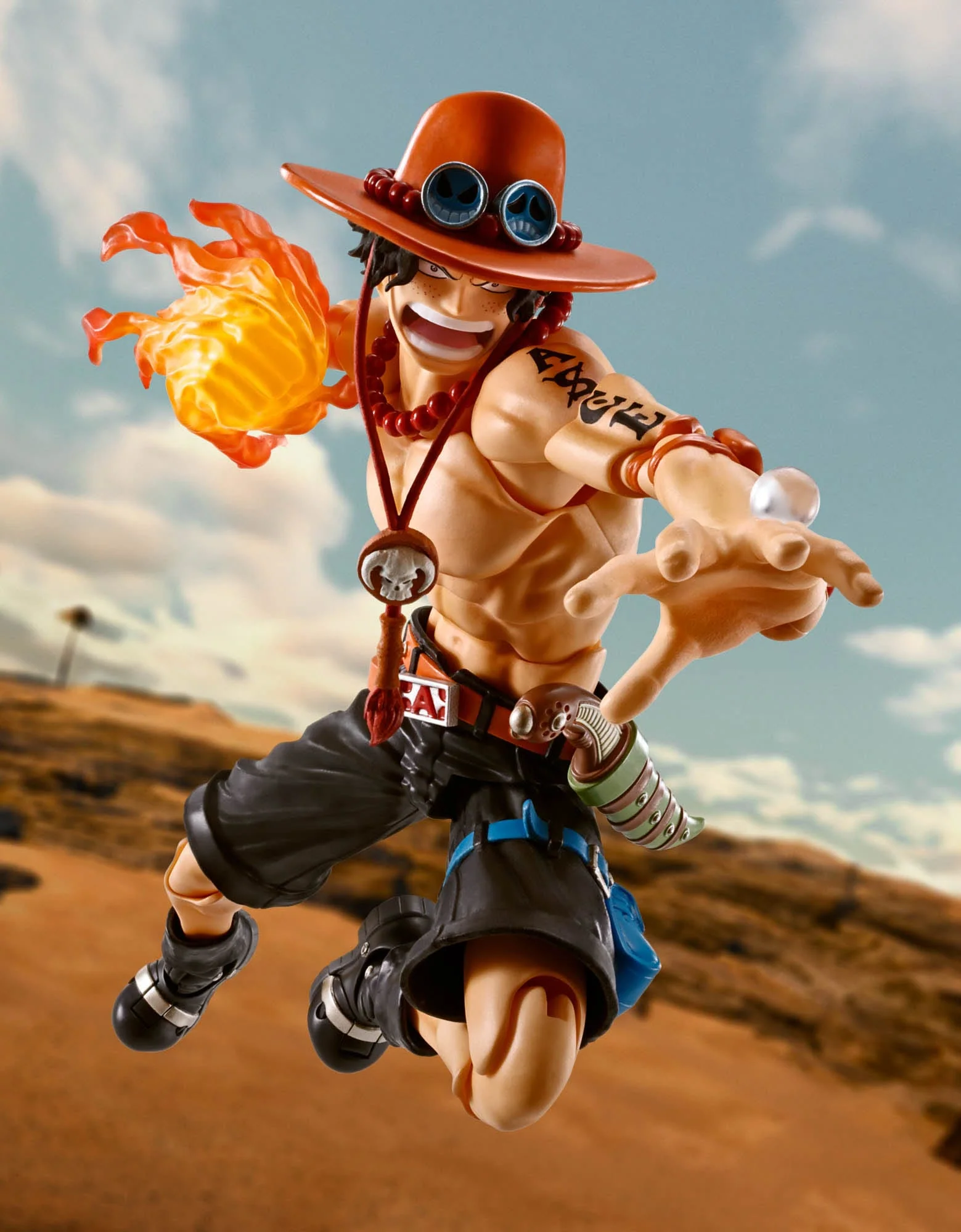 Portgas D Ace -Fire Fist- Bandai S.H. Figuarts Bandai Tamashii Nations - Image 9