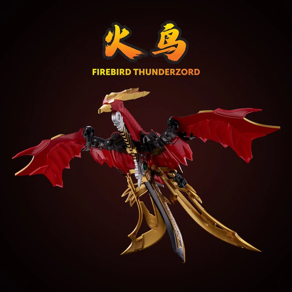 Power Rangers Go! Kuro Kara Combine Actionfigur Thunder Megazord - Image 2