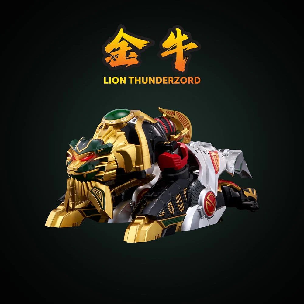 Power Rangers Go! Kuro Kara Combine Actionfigur Thunder Megazord - Image 3