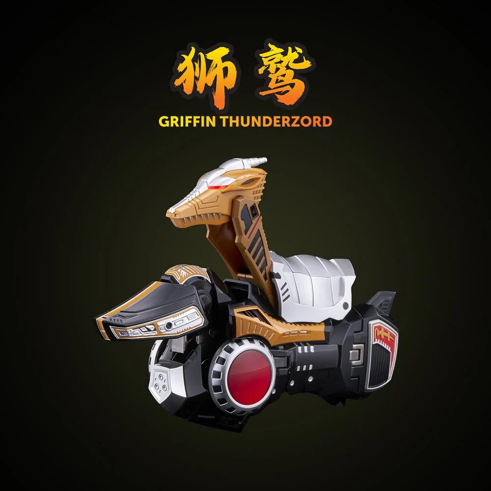 Power Rangers Go! Kuro Kara Combine Actionfigur Thunder Megazord - Image 4