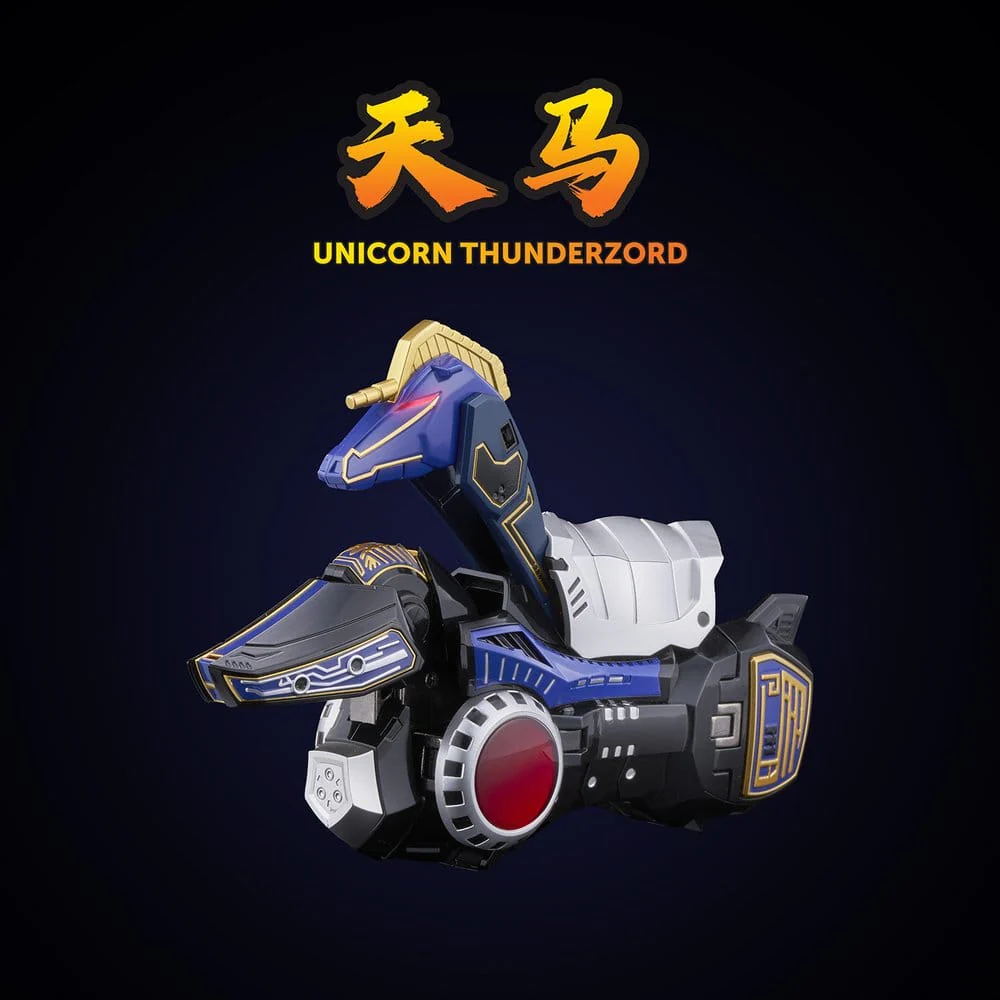 Power Rangers Go! Kuro Kara Combine Actionfigur Thunder Megazord - Image 5