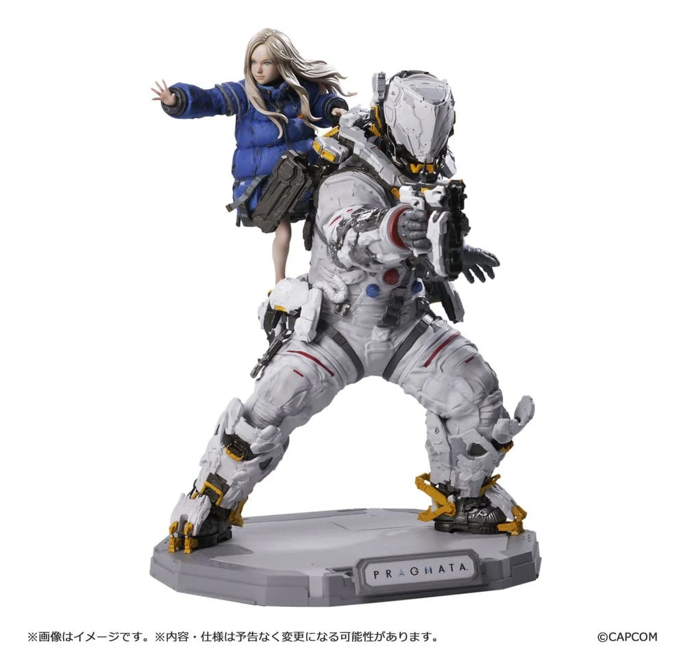 Pragmata Capcom Figure Builder Creator's Model PVC Figur Hugh & Diana