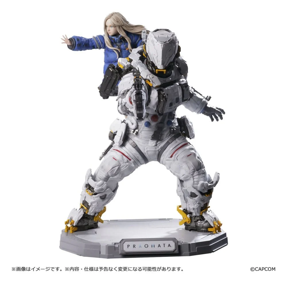 Pragmata Capcom Figure Builder Creator's Model PVC Figur Hugh & Diana - Image 6
