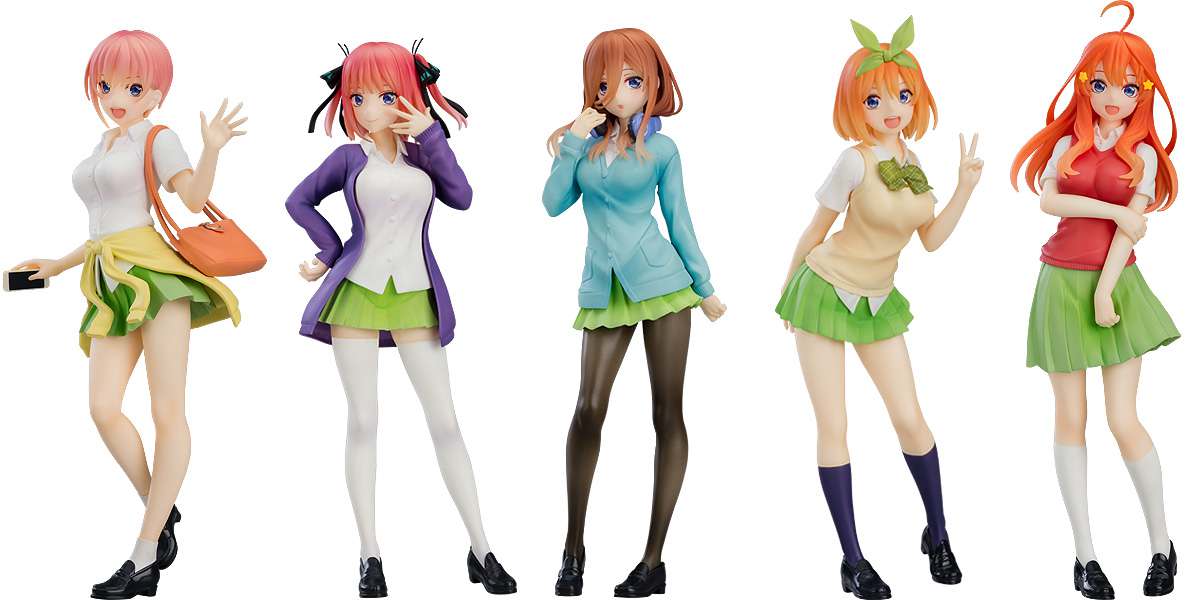 Quintessential Quintuplets Pop Up Parade Set