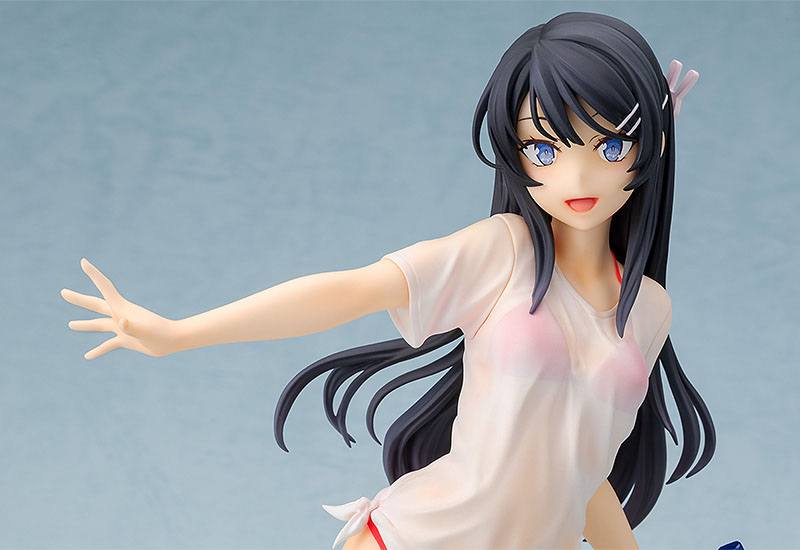 Rascal Does Not Dream of Bunny Girl Senpai Statue Mai Sakurajima Water Gun Date Ver. - Image 6