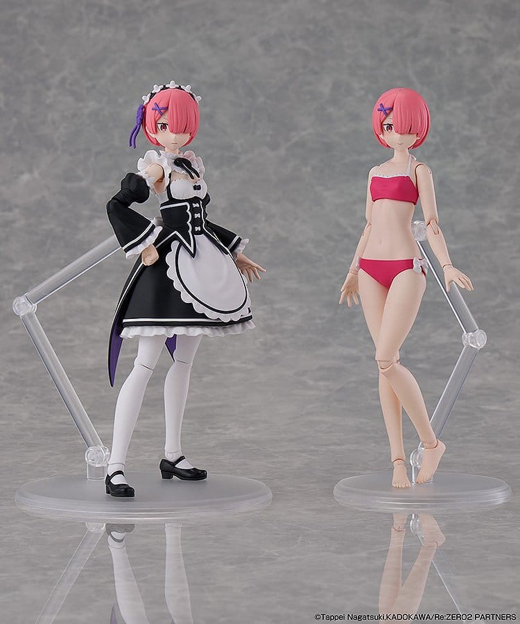 Re:ZERO -Starting Life in Another World- Kadokawa Plastic Model Series Plastic Model Kit Ram DX Ver. - Image 2
