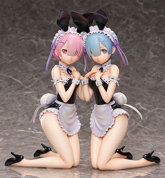 Re:ZERO -Starting Life in Another World- PVC Statue Ram Bare Leg Bunny Ver. - Image 6