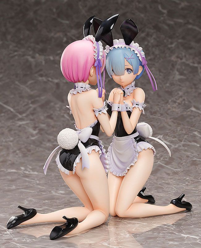 Re:ZERO -Starting Life in Another World- PVC Statue Ram Bare Leg Bunny Ver. - Image 7