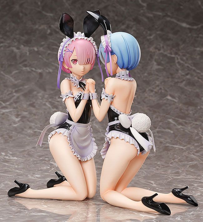 Re:ZERO -Starting Life in Another World- PVC Statue Ram Bare Leg Bunny Ver. - Image 8