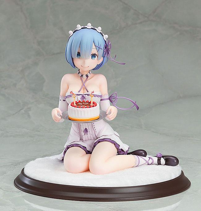 Re:ZERO -Starting Life in Another World- PVC Statue Rem Birthday Cake Ver. - Image 2