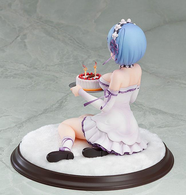 Re:ZERO -Starting Life in Another World- PVC Statue Rem Birthday Cake Ver. - Image 5