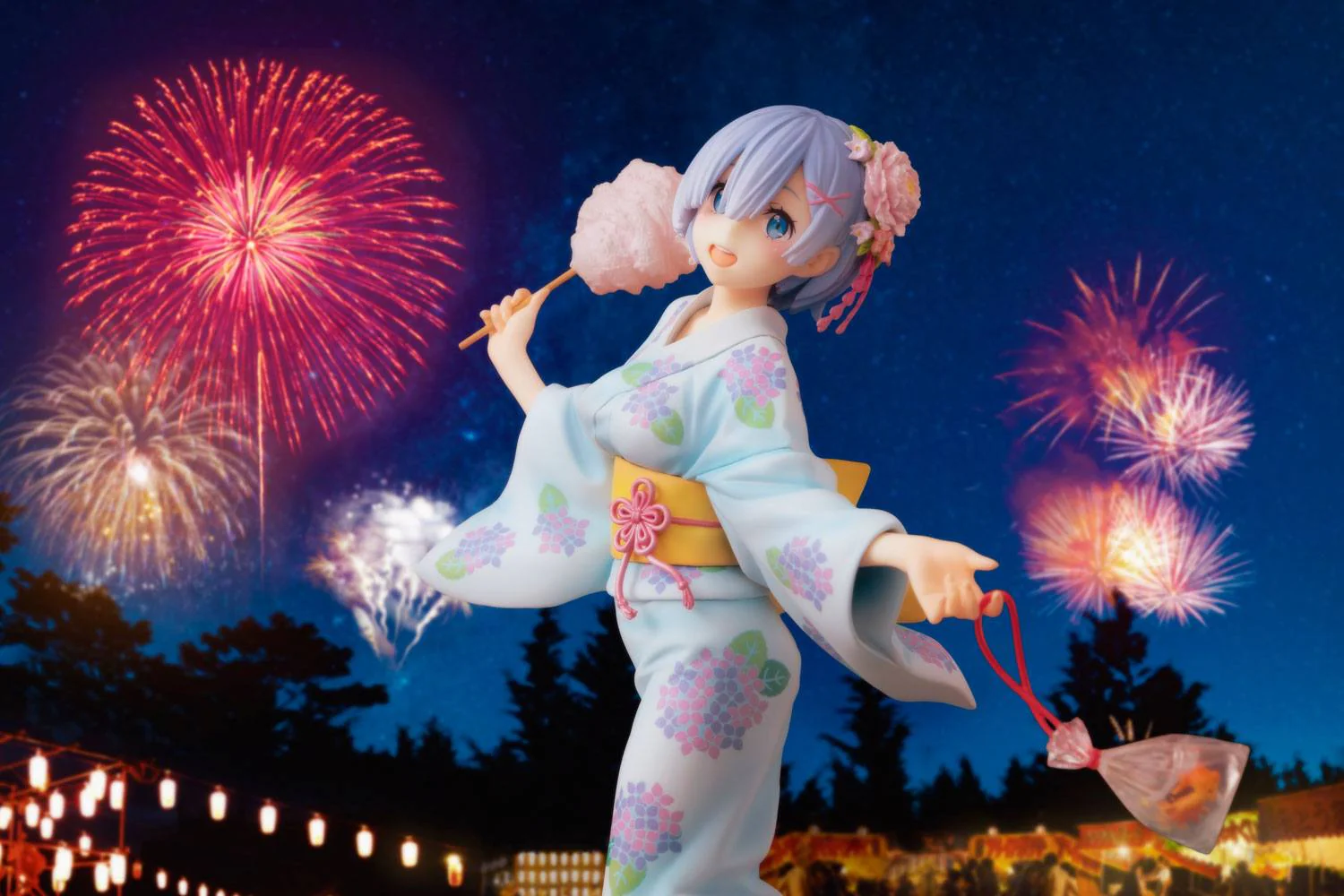 Re:ZERO -Starting Life in Another World- PVC Statue Rem Yukata Ver. Repaint - Image 8