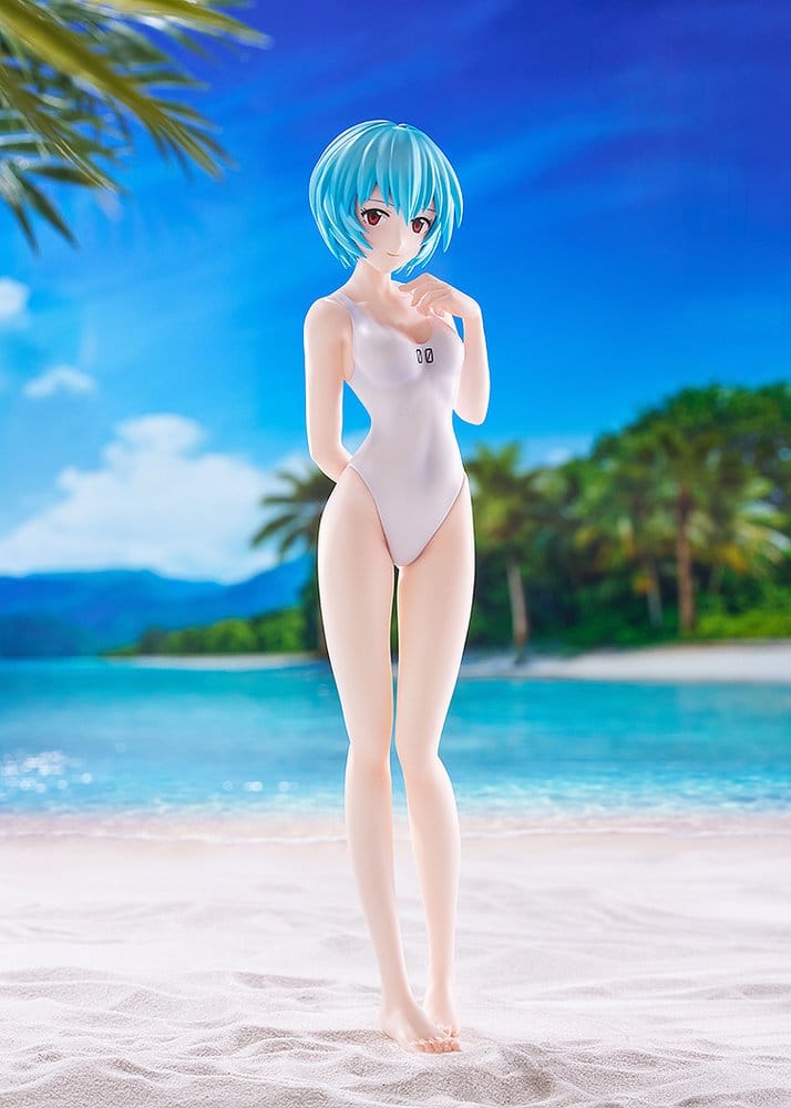 Rebuild of Evangelion Pop Up Parade Beach Queens Rei Ayanami (One-Piece Style) L Size - Image 3