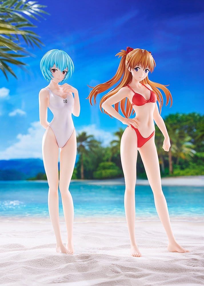 Rebuild of Evangelion Pop Up Parade Beach Queens Rei Ayanami (One-Piece Style) L Size - Image 6