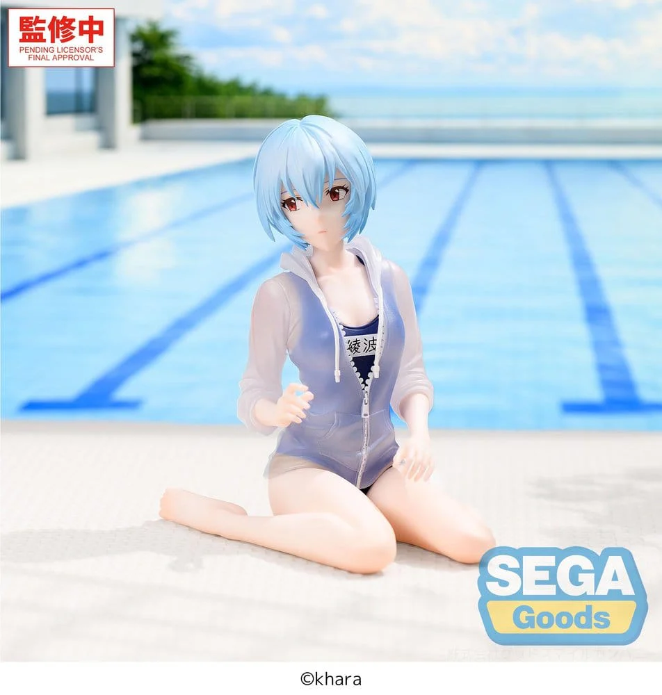 Rebuild of Evangelion Yumemirize PVC Figur Rei Ayanami School Swimsuit Ver. - Image 3