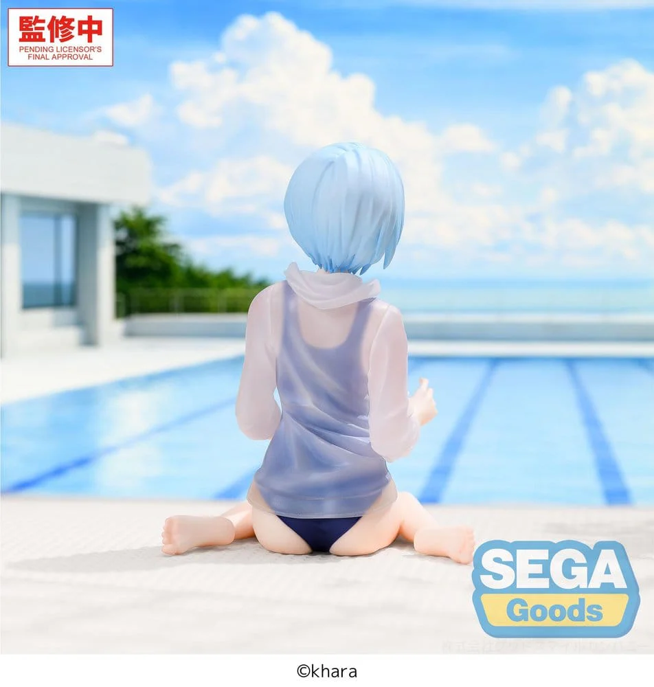 Rebuild of Evangelion Yumemirize PVC Figur Rei Ayanami School Swimsuit Ver. - Image 4