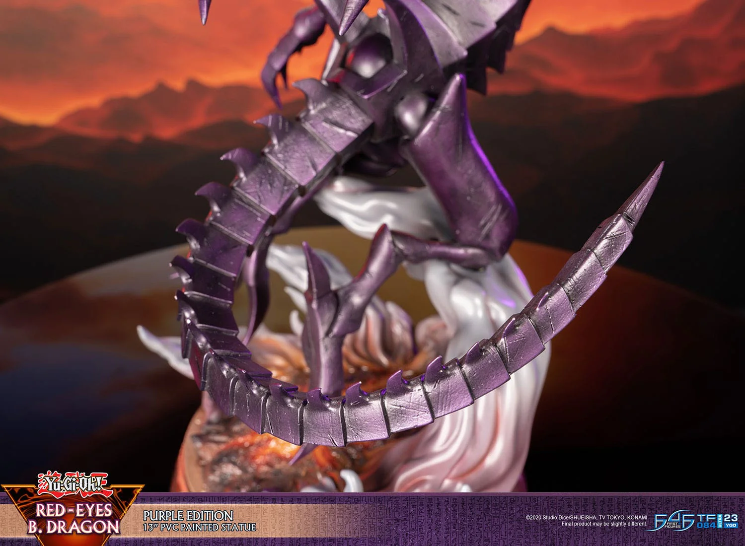 Red Eyes Black Dragon - Purple Ver. - Yu-Gi-Oh! - First 4 Figures - Image 11