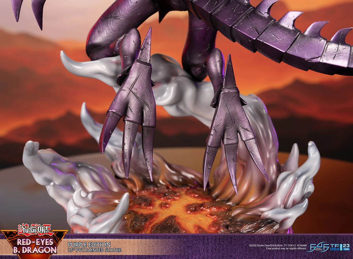 Red Eyes Black Dragon - Purple Ver. - Yu-Gi-Oh! - First 4 Figures - Image 12